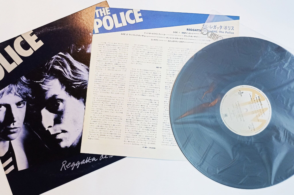 Винтажная виниловая пластинка LP The Police Reggatta De Blanc (Japan 1979)