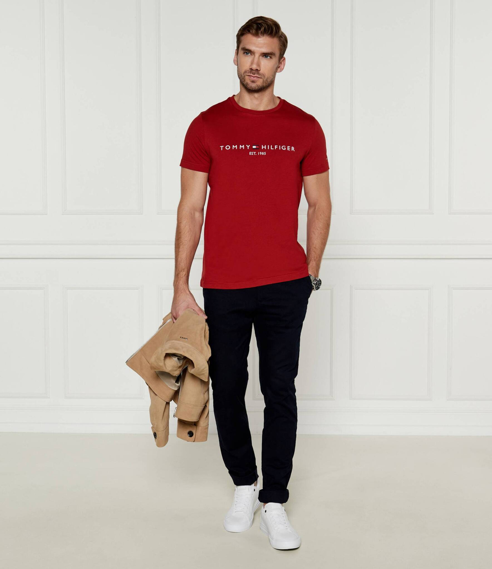 Футболка Tommy Hilfiger - красный(MW0MW11797)