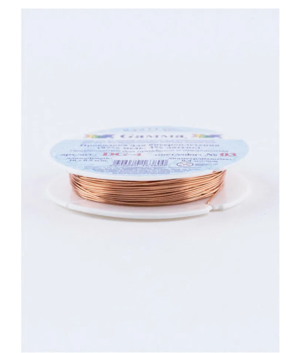 "Gamma" Проволока для бисера DG-4 d 0.4 мм 10 м №03