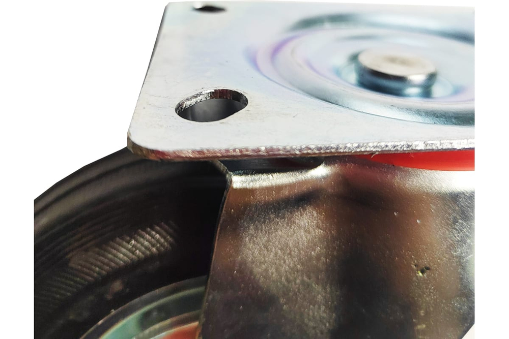 Колесо для строительных лесов поворотное 200 мм