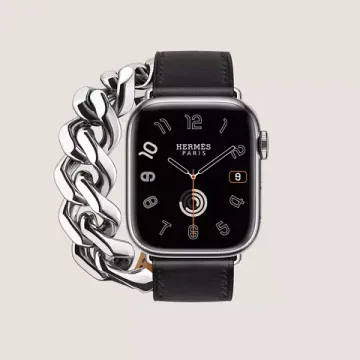 Apple Watch Hermès Series 9 Double Tour 41 мм Attelage