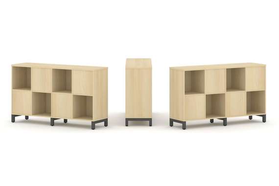 Style Project Набор стеллажа 2-х сторон., 2 яр. SN.NSD-241  1488*400*881