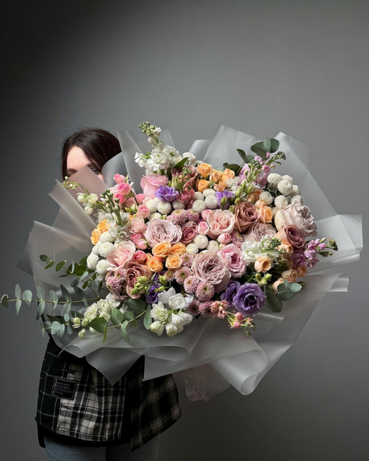 Букет "Мягкая пастель"