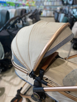 Коляска-трансформер 2в1 V9 Бежевый текстиль