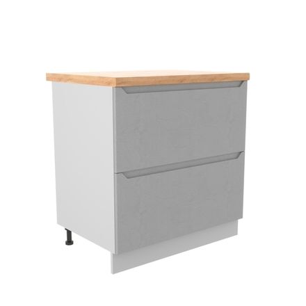 Кухня Модуль СКБ 800 Тренто Штукатурка серая