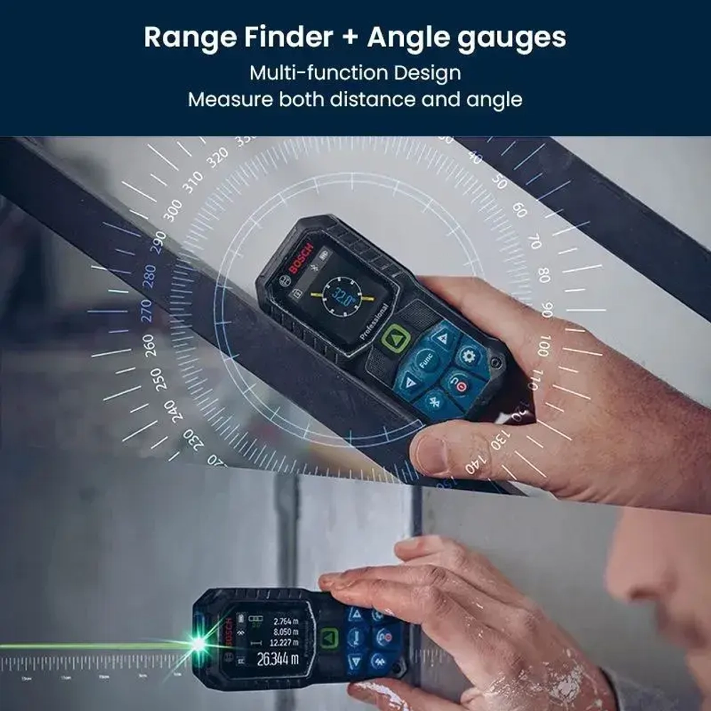 Лазерный дальномер BOSCH GLM 50-27 CG