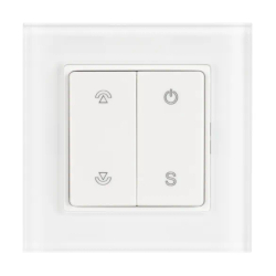 Панель SMART-P47-DIM-G-SUF (3V, 1 зона, Knob, 2.4G) (Arlight, Стекло) 032983