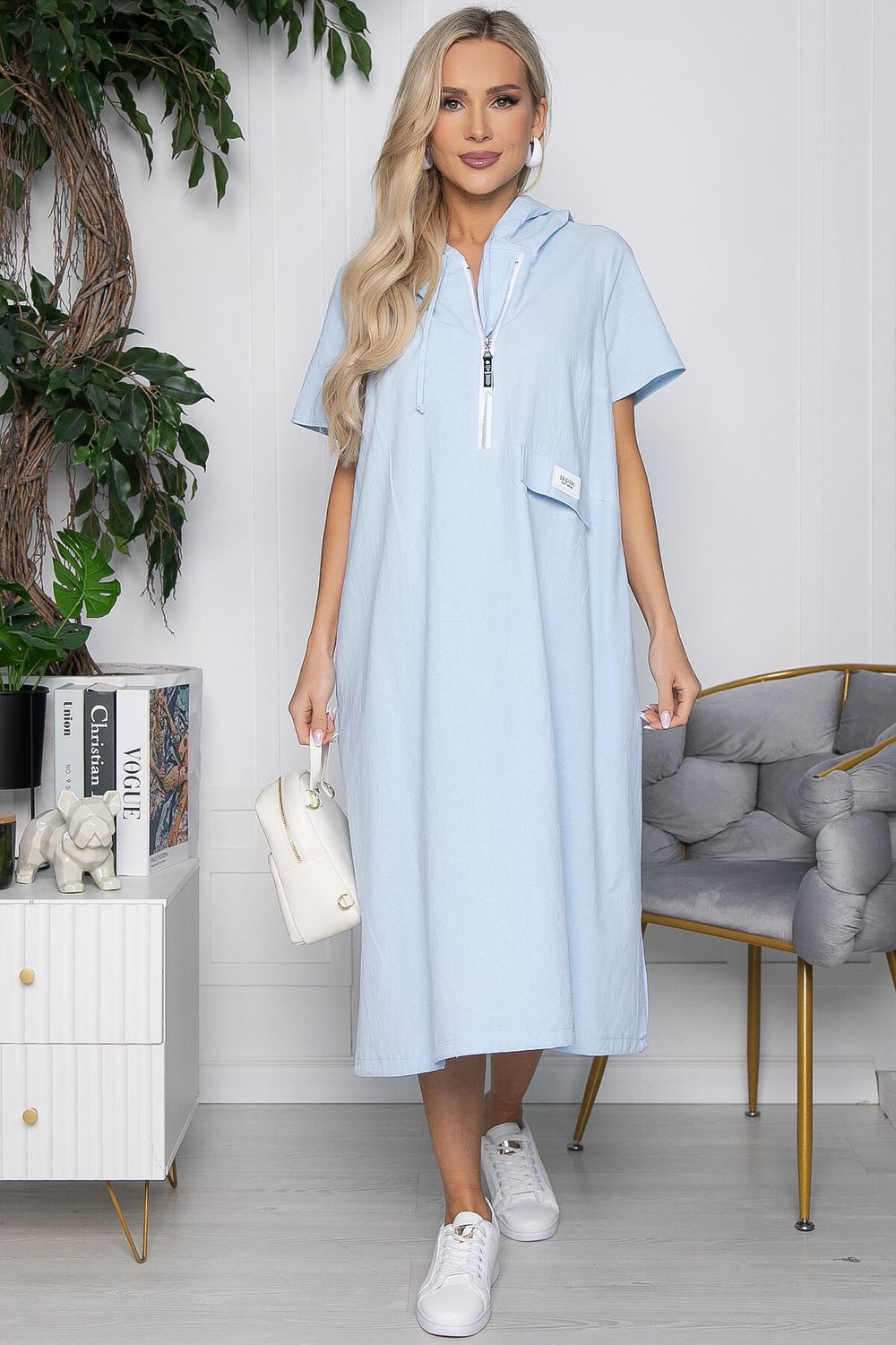 Платье Рокси НЬЮ (голубое) П10483 LT Collection