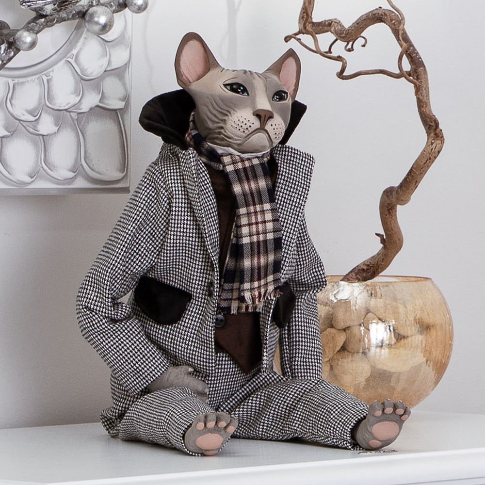 Кукла коллекционная Кот Пьер