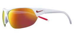 Tennis glasses Nike Skylon Ace NN - white/grey red mirror