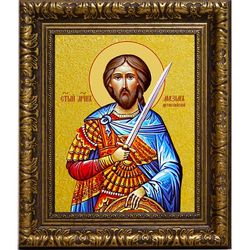 Максим Антиохийский мученик. Икона на холсте.