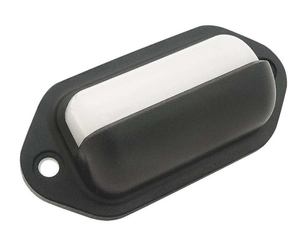 Фонарь подсветки, черный пластик (10268437)