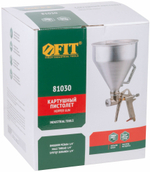 Пистолет картушный FIT 81030, для штукатурки, алюминий, 4,9 л