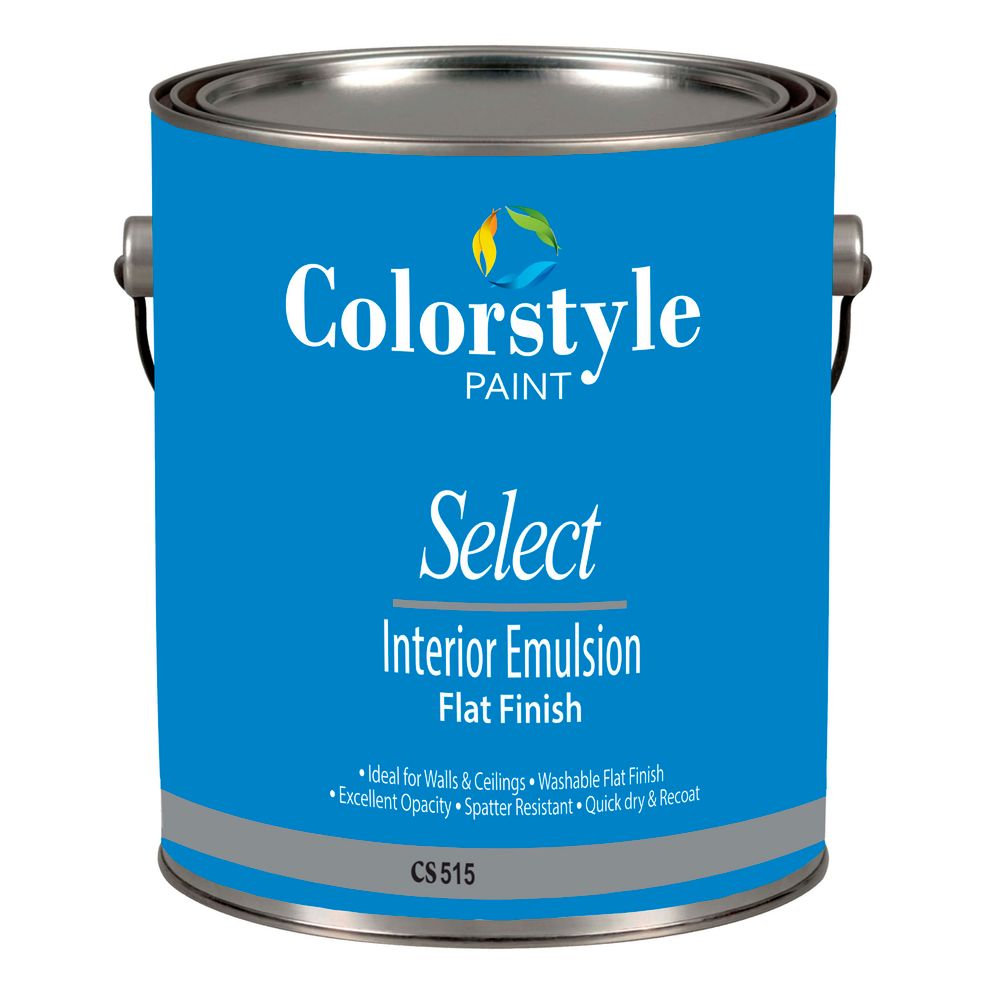 CS515. COLORSTYLE SELECT INTERIOR EMULSION FLAT FINISH. Моющаяся высоко-матовая краска для интерьера.