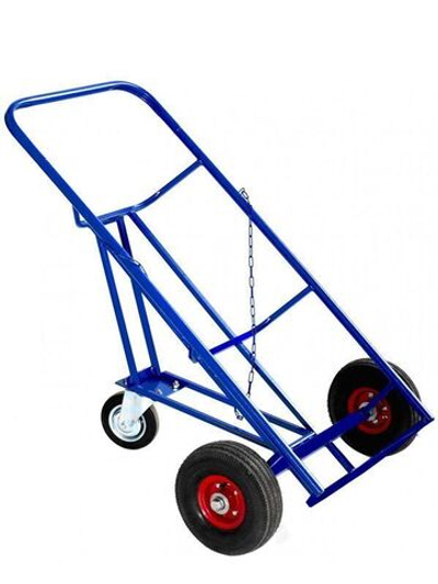 Тележка для металлических бочек КБ-2 (с колесами)