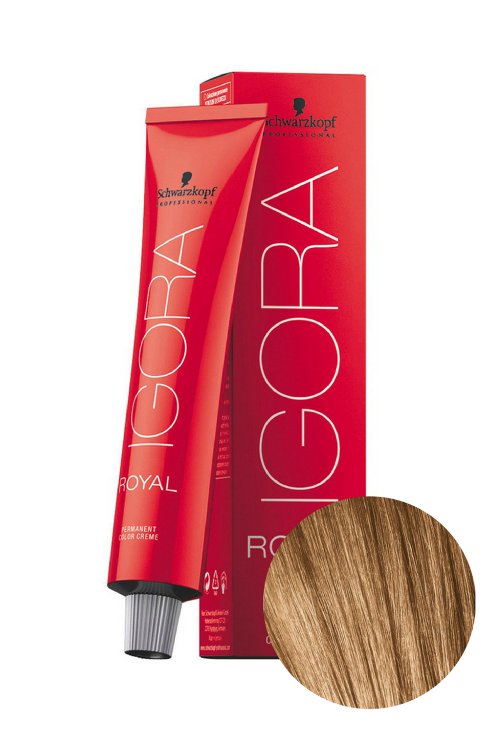 Краска для волос Igora Royal 7-55 Средний русый золотистый экстра Schwarzkopf Professional, 60 мл