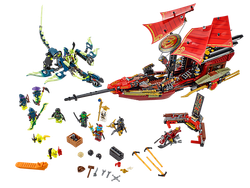 LEGO Ninjago: Корабль «Дар судьбы». Решающая битва 70738 — Final Flight of Destiny's Bounty — Лего Ниндзяго