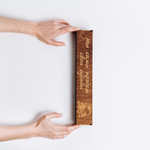 Деревянное Опорное веретено в подарочном органайзере, коробке. OV10