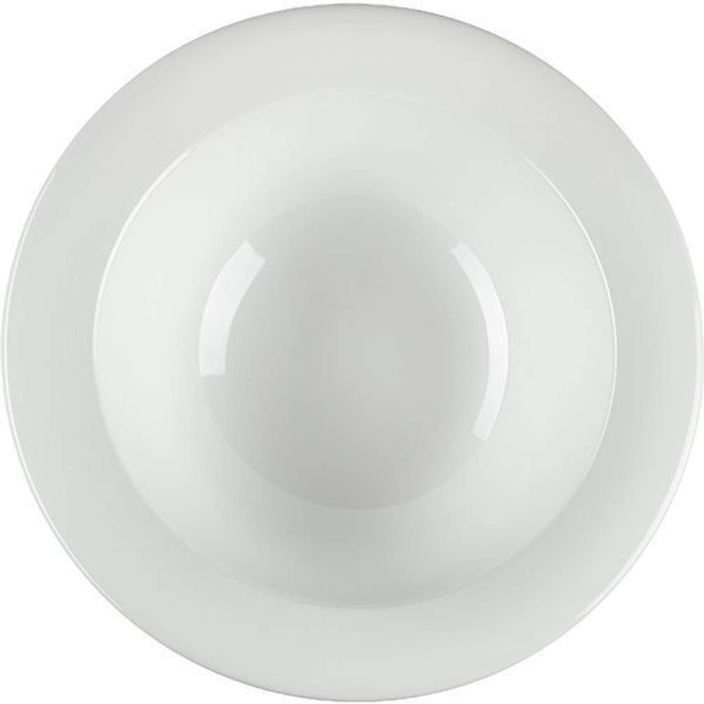 Тарелка глубокая «Белая» Эстет;фарфор;0,5л;D=22,H=6см;белый (Цвет: белый)