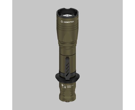 Фонарь Armytek Dobermann Pro Magnet USB Olive Белый