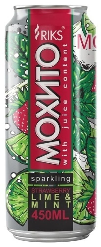 Мохито Клубника 0.45л