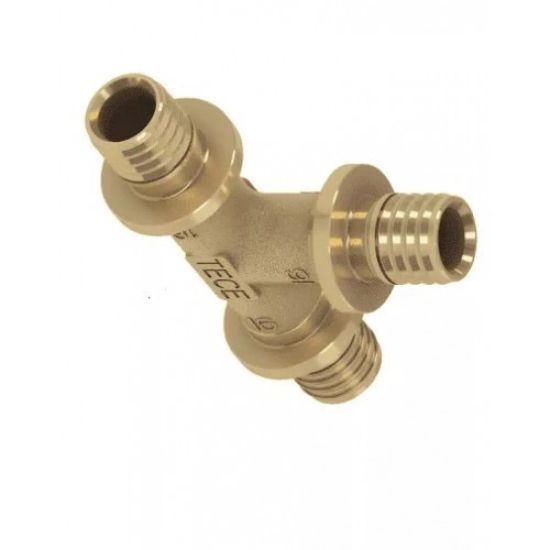TECE TECEflex Тройник 90°, латунь 16 × 16 × 16