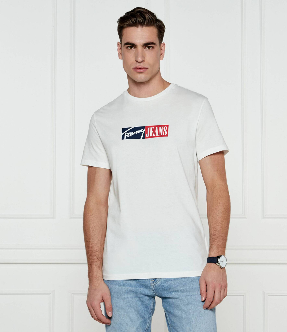 Футболка Tommy Jeans - белый(DM0DM20365)