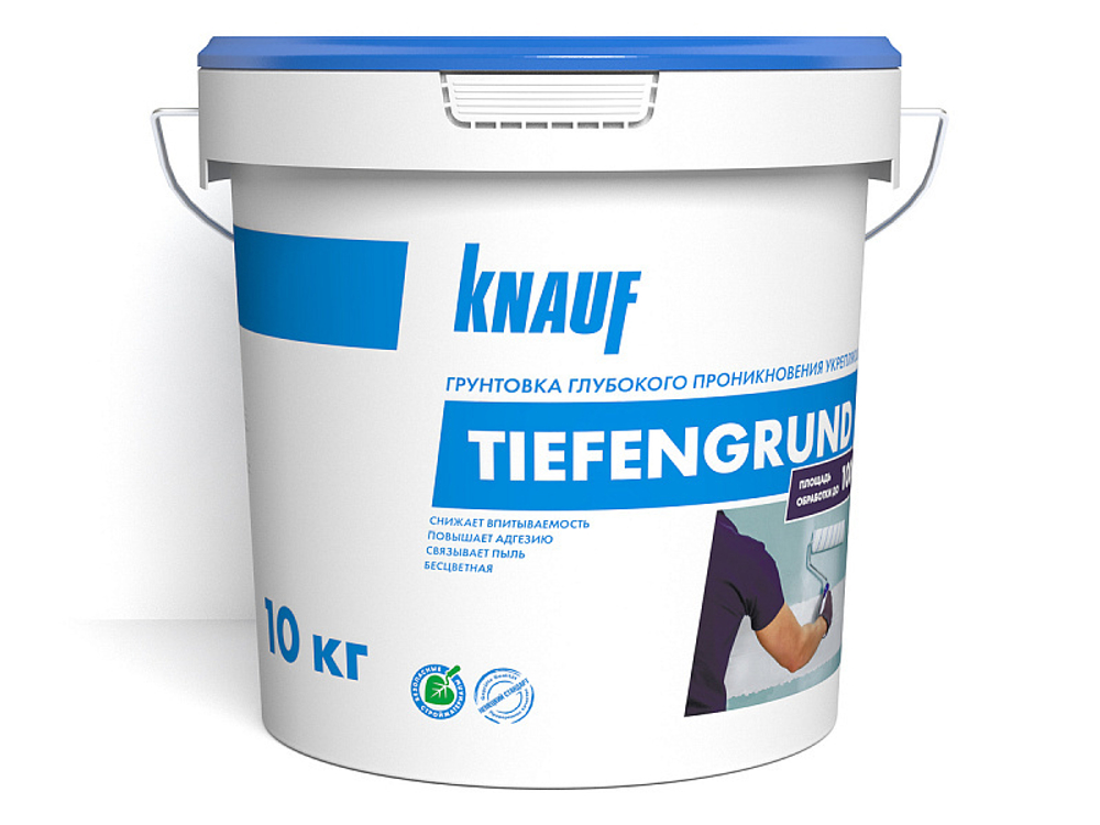 Грунтовка KNAUF-ТИФЕНГРУНД глуб.прон. укрепляющ. 10 кг (36)