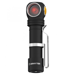 Налобный фонарь Armytek Wizard C2 WR Magnet USBдва типа освещения: белый свет до 1100 люмен и красный свет до 230 люмен.