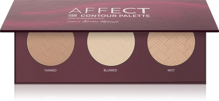 Affect Contour Palette - палитра для контурирования лица, 3× 6 g