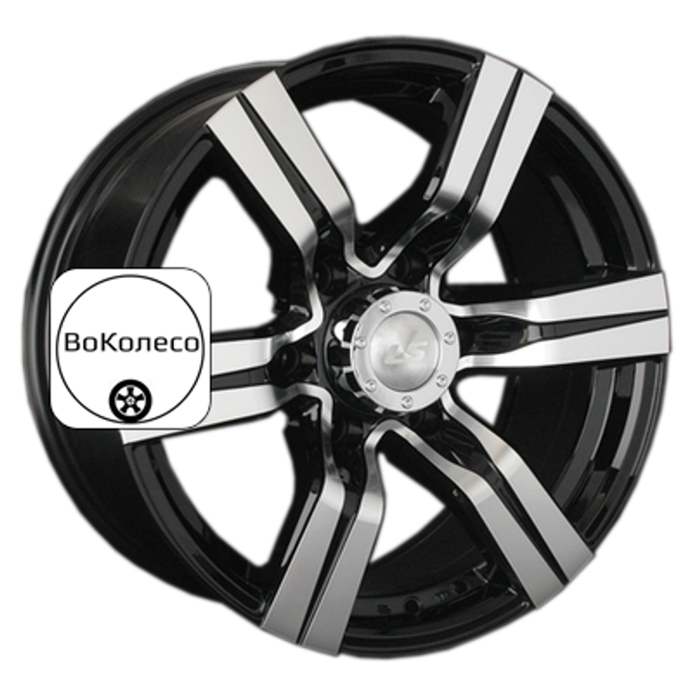 8x17/6x139,7 ET10 D106,1 767 BKF (конус, Колпак+лого) LS