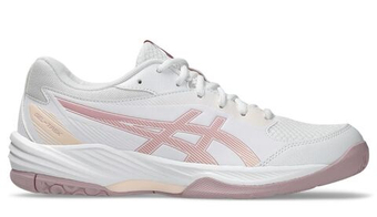 Женские кроссовки для бадминтона/сквоша Asics Gel-Task 4 - white/morganite
