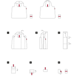 Сумка складная mini maxi shopper dots