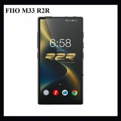 FIIO M33 R2R (F1001M) чёрный портативный MP3 Bluetooth музыкальный плеер, 8 ГБ оперативной памяти