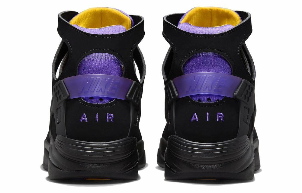 Кроссовки Nike Air Flight Huarache "Black And Varsity Purple"