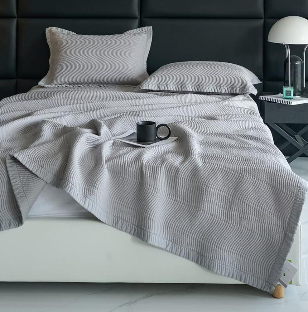 ZEPHYR HOME Покрывало 230х240 Тенсель серый