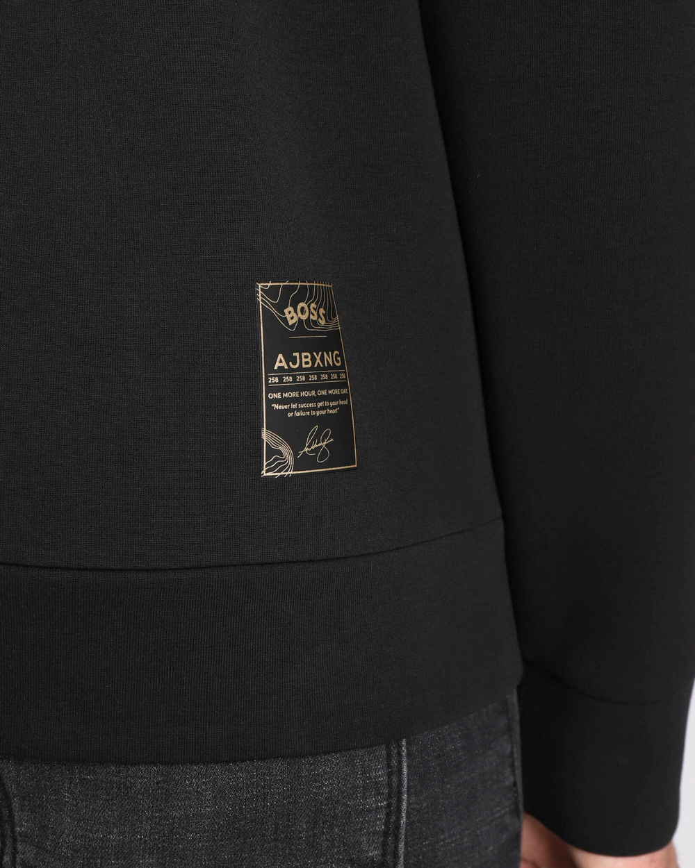 Худи salboa aj bossxajbxng BOSS GREEN - черный(50477000)