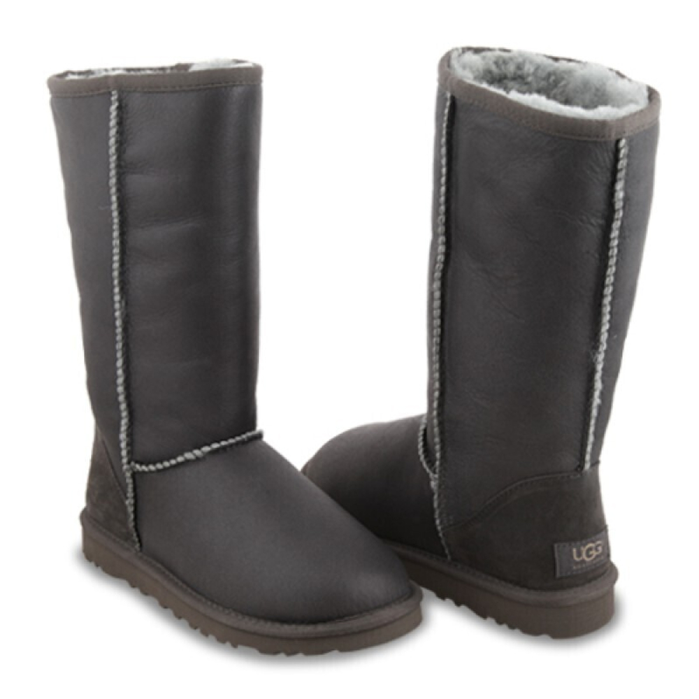 Угги Classic Tall Metallic Grey