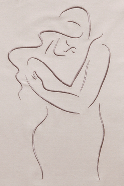 Наволочка с запахом 70х70 Luxberry Tenderness бежевая