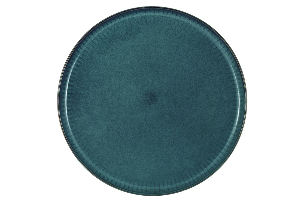 Тарелка 28см Home & Style Comet морская волна