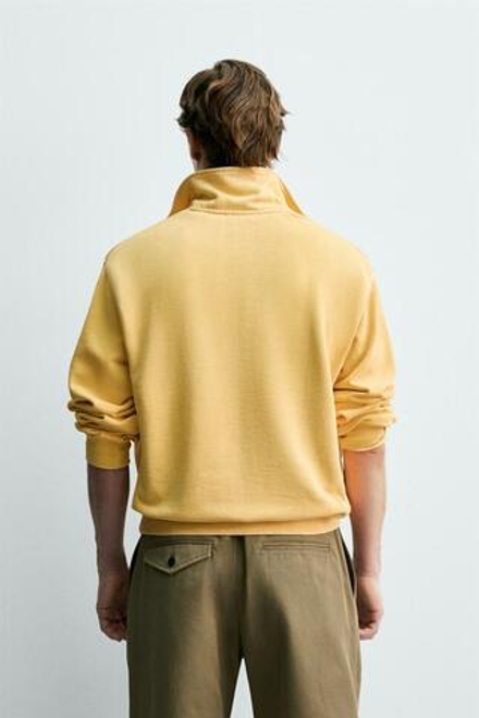 ZARA Х AARON LEVINE ТОЛСТОВКА НА МОЛНИИ, ПЕРСИКОВЫЙ