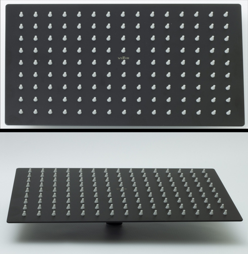 Лейка тропическая  20х30 прямоугольный  (ЧЕРНЫЙ)  ViEiR (20/1шт)