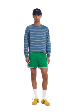 ZARA X BENITO ANTONIO ФУТБОЛКА С ВЫШИВКОЙ, СИНИЙ