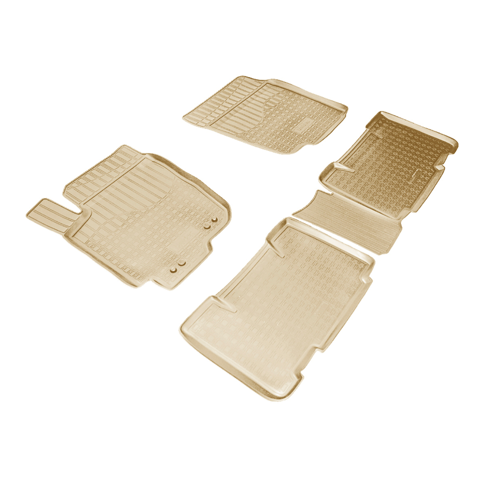 Ковры в салон Norplast/Unidec для Toyota RAV4 (2013-2019), Бежевый, арт.NPA11-C88-700-B