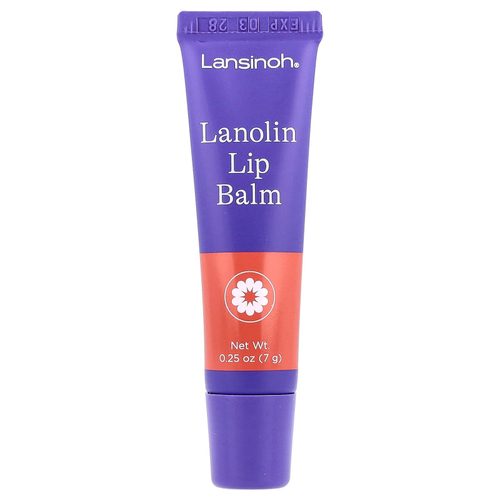 Lansinoh, Ланолиновый бальзам для губ, 7 г (0,25 унции)