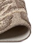 Набор ковриков д/ванной Shahintex LOOP ITALIANO  50*80+50*50 "маки" кофе с молоком