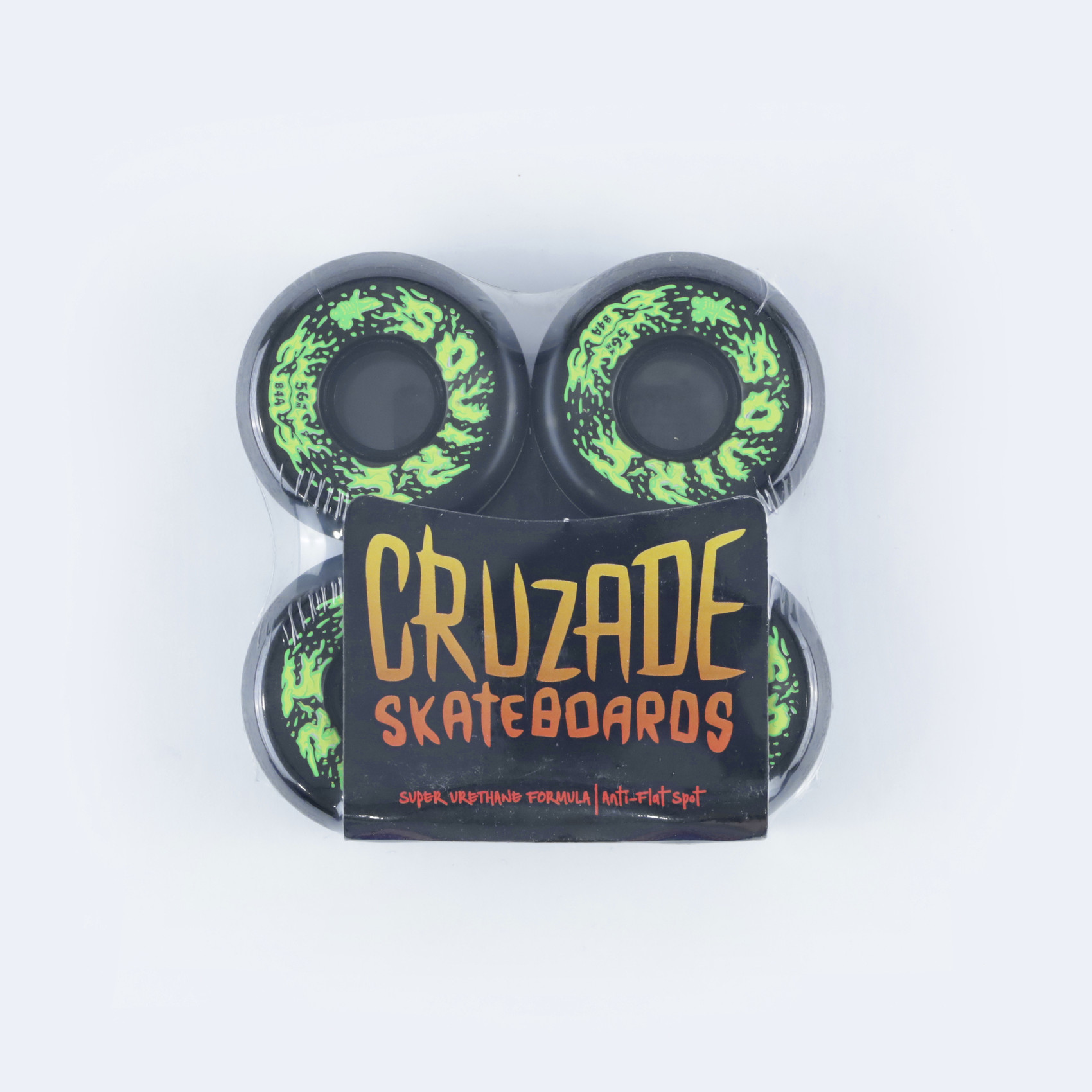 Колеса Cruzade Squirt Wheels (black, yellow) 84A артикул: - купить в магазине Дайс