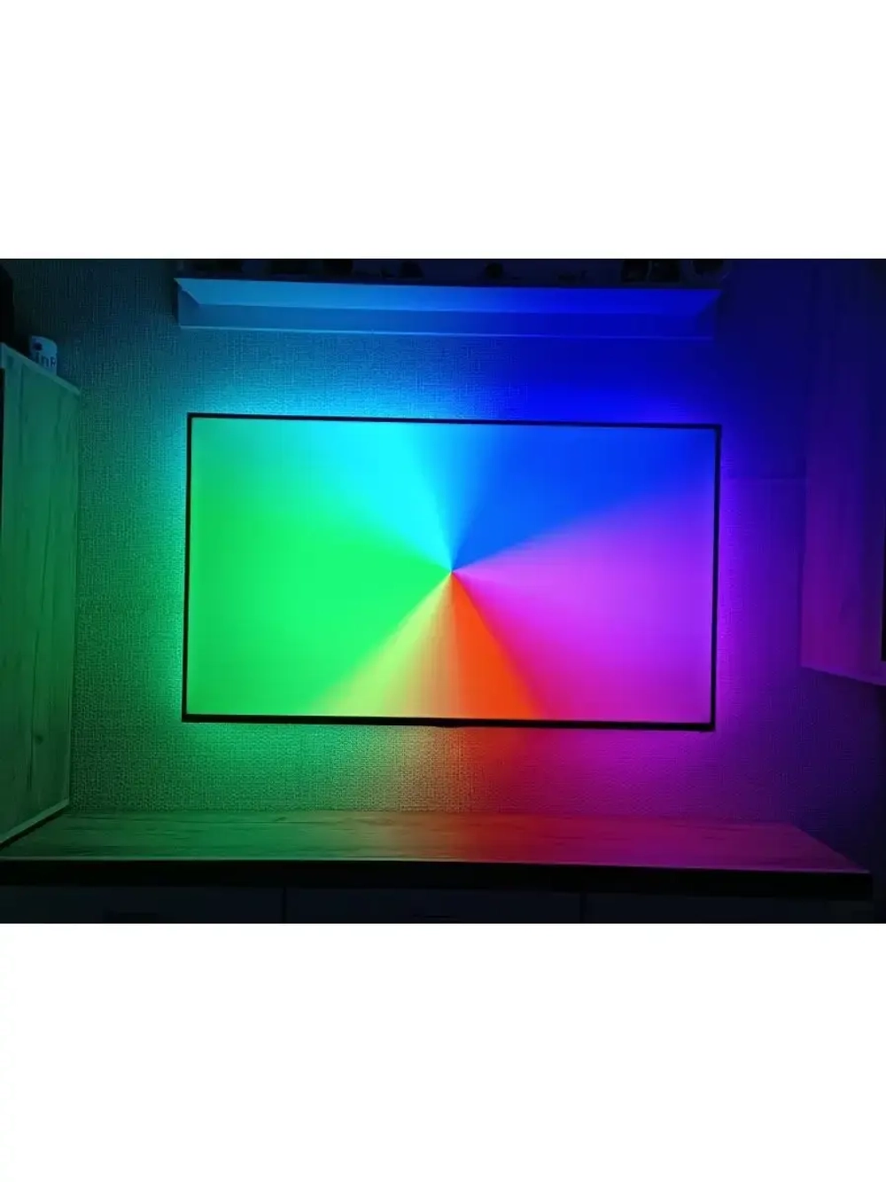 Динамическая адаптивная подсветка Ambilight для экранов 3 м