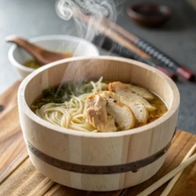 Рамен с курицей