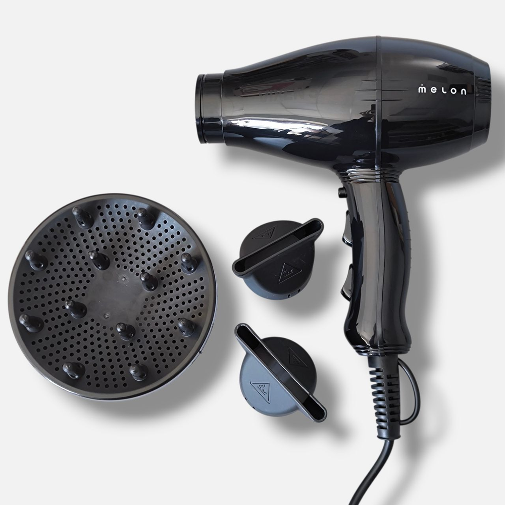 Профессиональный фен 2200 Вт с диффузором Vixen3 Melon